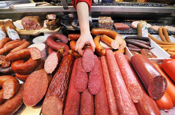 50+ kinds of European sausage for sale