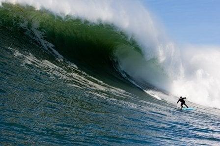 Lance at Mavericks - Thanksgiving 2008