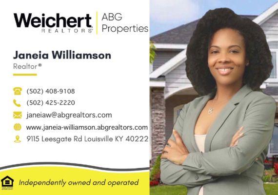 Janeia Williamson - Weichert Realtors