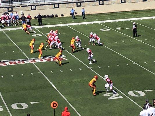 9/14/19. Shreveport, Louisiana. Independence Stadium. Battle On The Border IX. Bucks vs. Zachary High School (LA) Broncos.