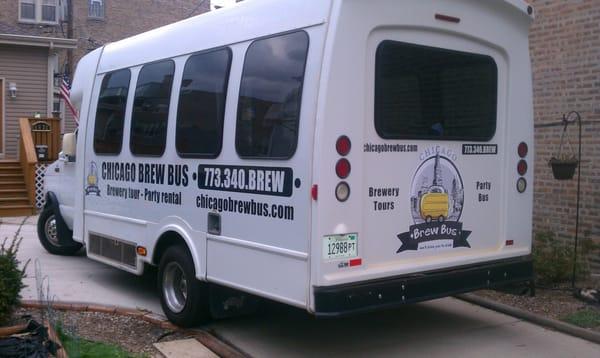 Chicago Brew Bus and Chicago Party Bus!