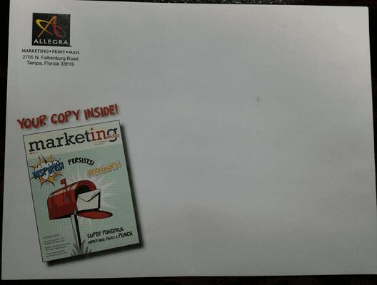 Envelope designs to increase your open rate and responses!