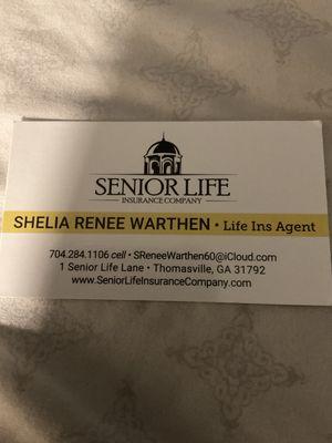 Independent License Life Insurance Agent with Sr.Life Insurance