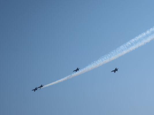 2021 Navy Blue Angels practice day.