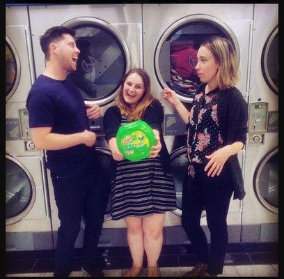 Kapstone Krew attending monthly Laundry Love event in Santa Ana, CA