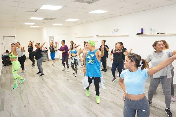 ZUMBA class with Alejandra...