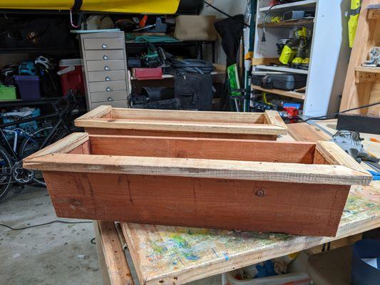 Custom Window Boxes