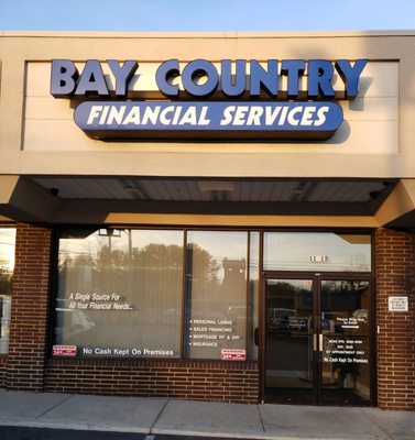 Bay Country Financial Services Exterior