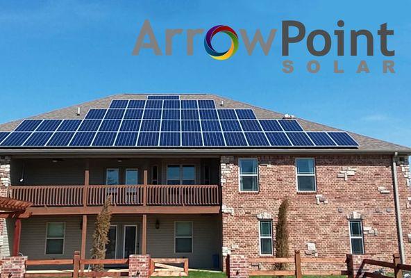 Solar home located in West Plains, Mo.