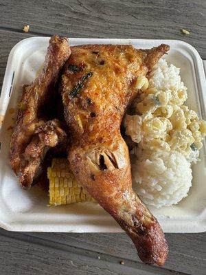 Regular Huli Huli Chicken plate