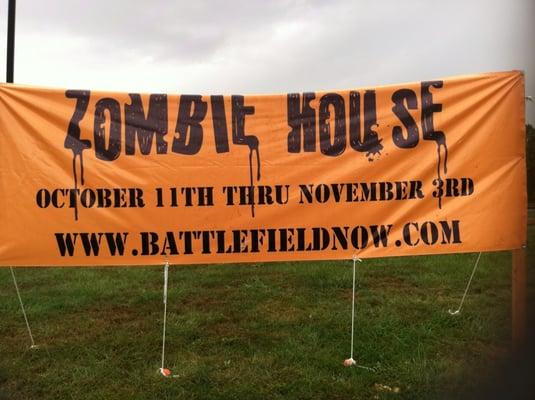 Zombie Event 10/11-11/2 Friday & Saturday nights only