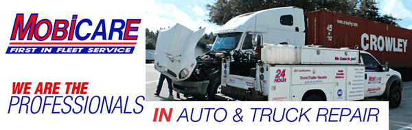 Under the hood, we are the professionals in truck and auto repairs.