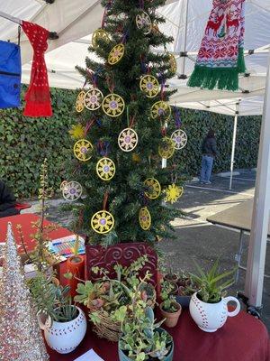 Christmas tree with Philippine decorations