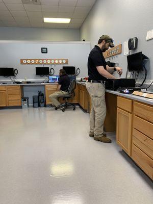 Techs working on Computers at Ace Computer Service