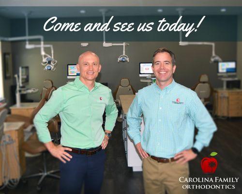 Dr. Fogle & Dr. Marshall of Carolina Family Orthodontics