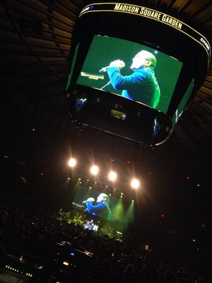 a concert at msg we did