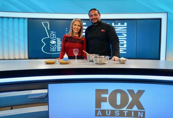 Chef Daniele on Fox 7 Good Day.