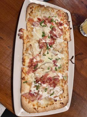 Chicken Bacon Ranch Flatbread