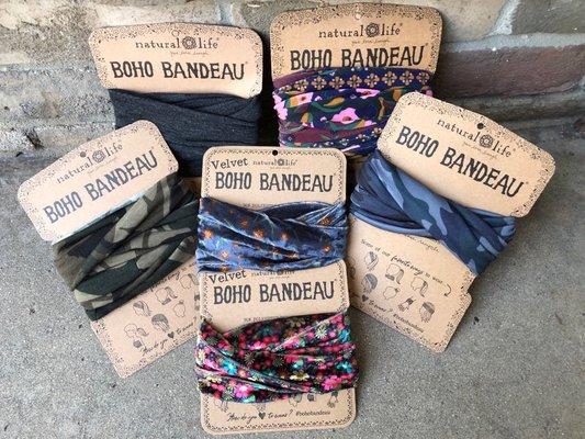 Boho Bandeaus to use as headbands, scarfs, and masks