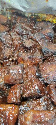 Pork belly burnt ends