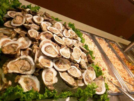 All you can eat Seafood buffet Fridays from 5-9pm Come try out our new Chefs' flavors!