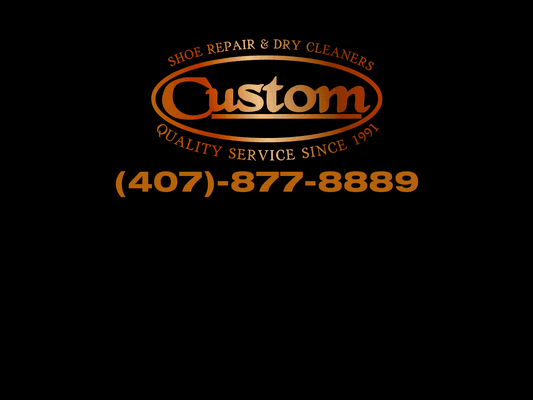 let Custom Shoe Repair & Dry Cleaners help you with your dry cleaning ,alterations & shoe repair needs Today !!