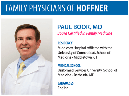 Dr. Boor - Family Physicians of Hoffner