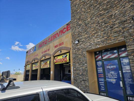 Getting my car serviced today.  S. Fort Apache service center is the best location in all of Vegas.