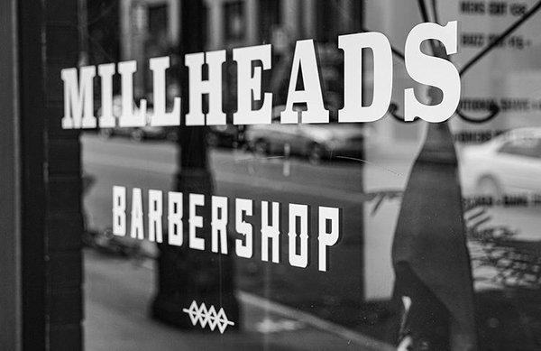 Appointments recommended. Book online at millheadscuts.com.