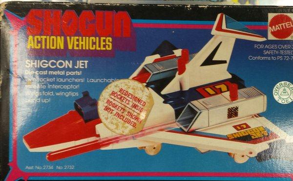 Shogun Action Vehicles Shigcon Jet