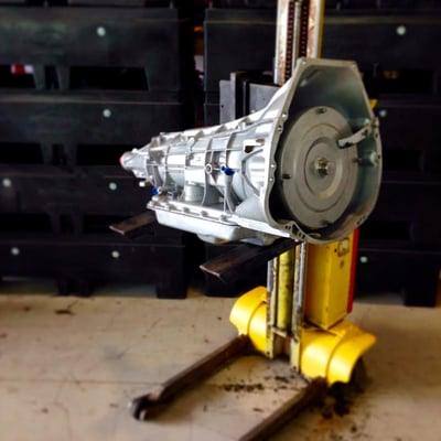 Beautiful 4R100 heading out to a Ford F-250. Let AME build one for you and back it with a 5 years, 100,000 mile warranty.