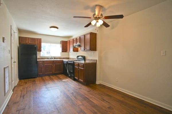 Open-style kitchens available!