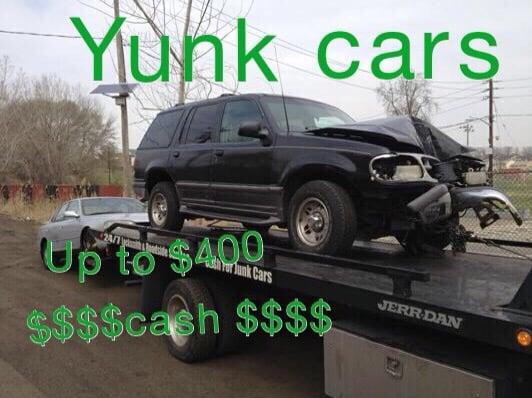 Cash for Yunk cars unwanted cars give us a call