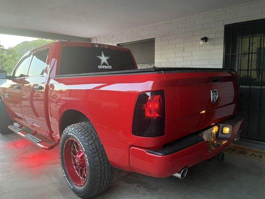 Rear lights Tint