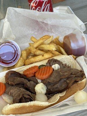 Italian Beef Combo.