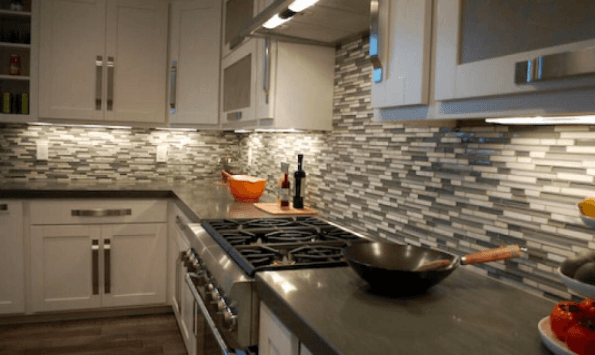 We have a wide variety of backsplash options