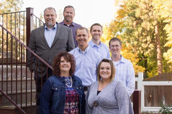 Rich, Mike, Tyler, Bill, Scott, Melanie, & Kat