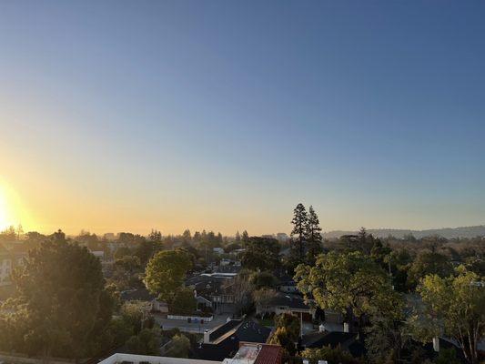 View from my tower building balcony.