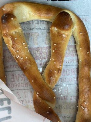 Their version of a sad 'salted pretzel'