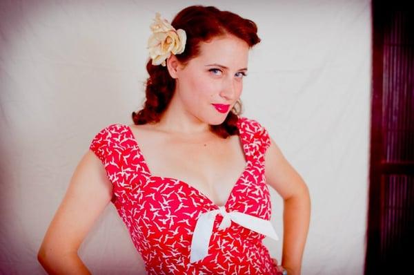 a sample photo from my pin-up party!