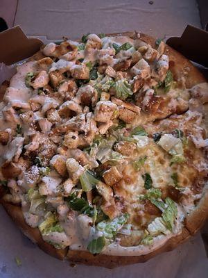 Chicken Caesar Pizza