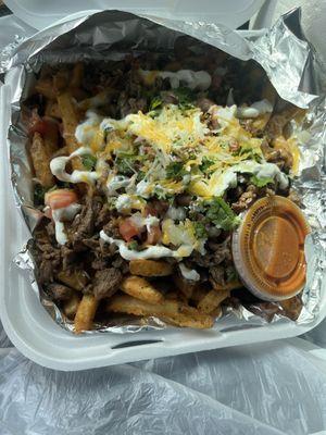 Steak fries!!! Yumm come get some! When you see this truck chase it down!