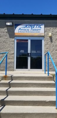 Here is the our exterior entrance to our Downingtown clinic inside of United Sports Training Center.