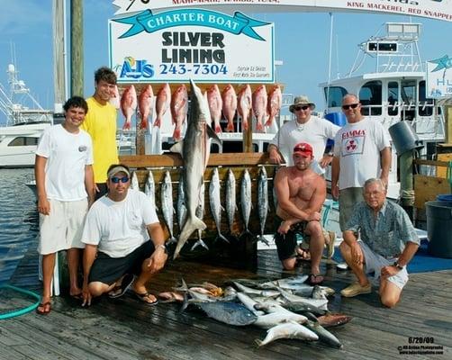 Silver Lining Fishing Charter Destin Florida