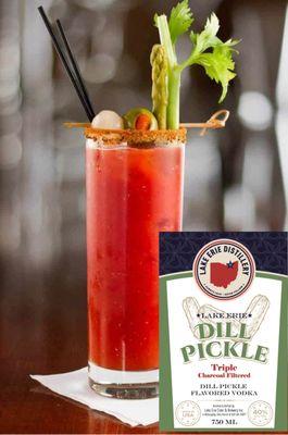 Dill Pickle Vodka, the secret sauce for AMAZING Bloody Marys