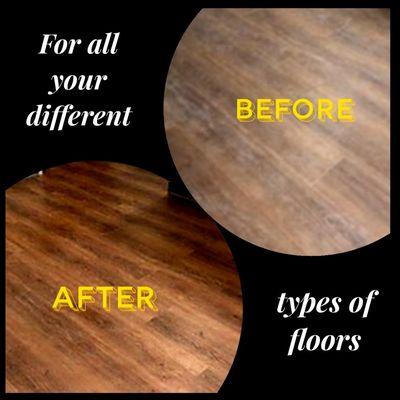 For all types of floor cleaning. Contact us.