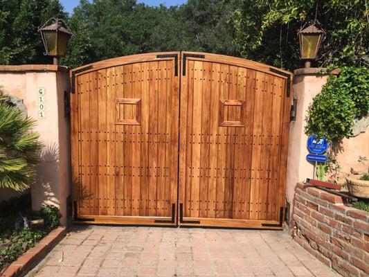 Malibu Ca. Driveway Gate.