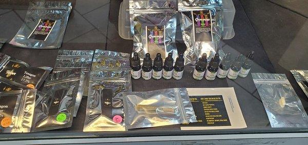 CBD Products Available, Oils, Crystals, Flowers, Gummies & Cones from Native Nutrients