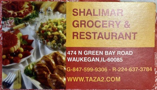 Shalimar Grocery & Restaurant