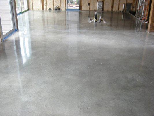 Polished concrete in Denver, CO.